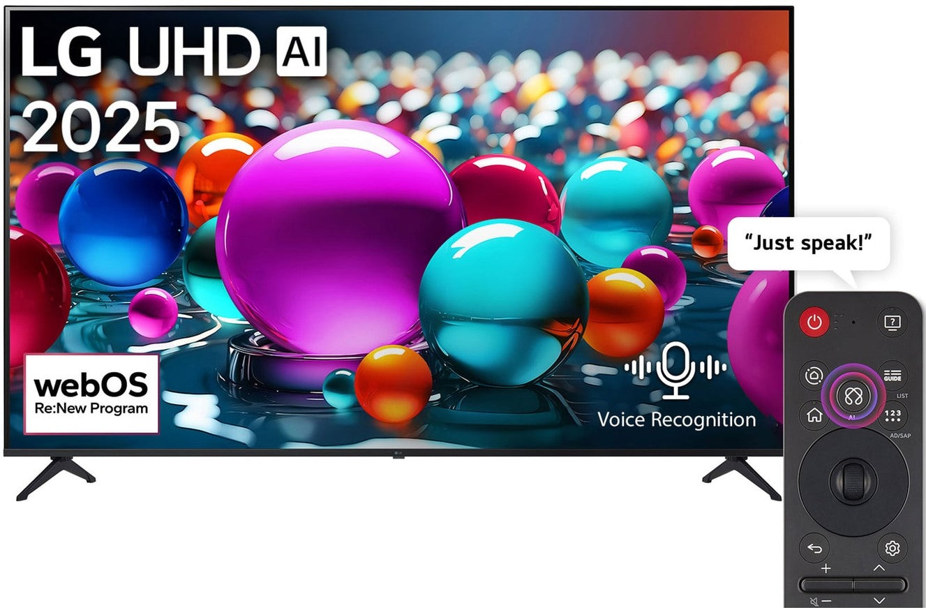 LG 55 inch UHD AI UA854K AI Magic Remote Ready HDR10 Smart TV-0
