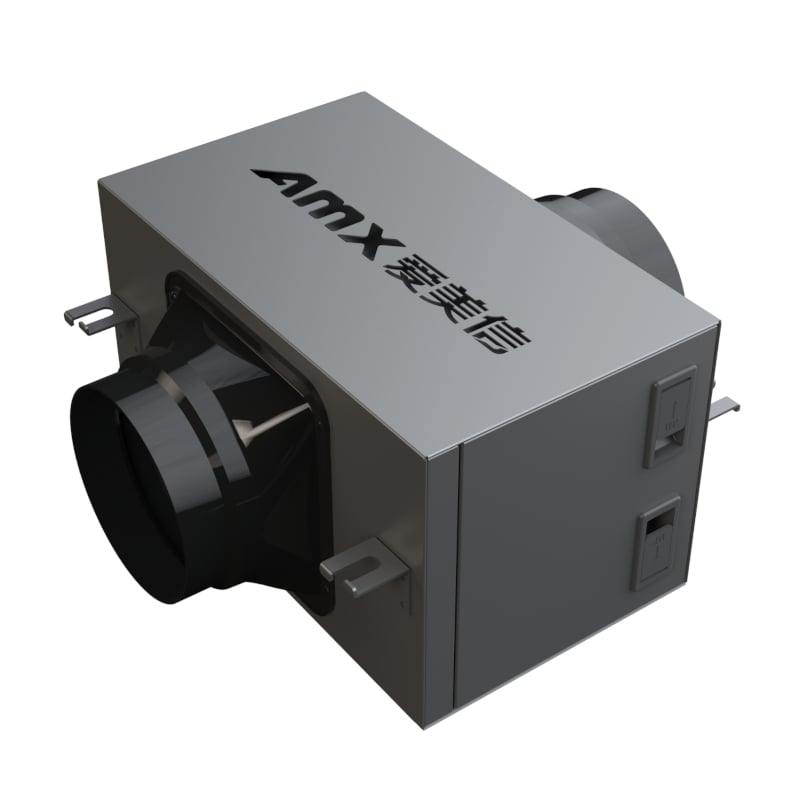 AMX 100mm/4" HEPA Filter box 3 layer-0