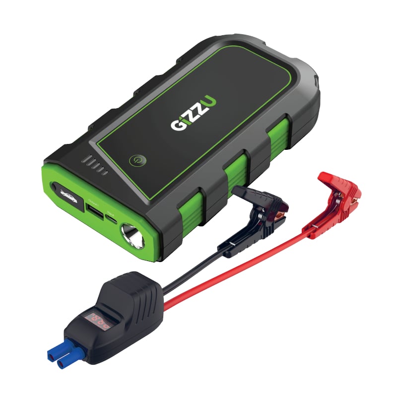 GIZZU 2000A Jump Starter 16000mAh - Black-0