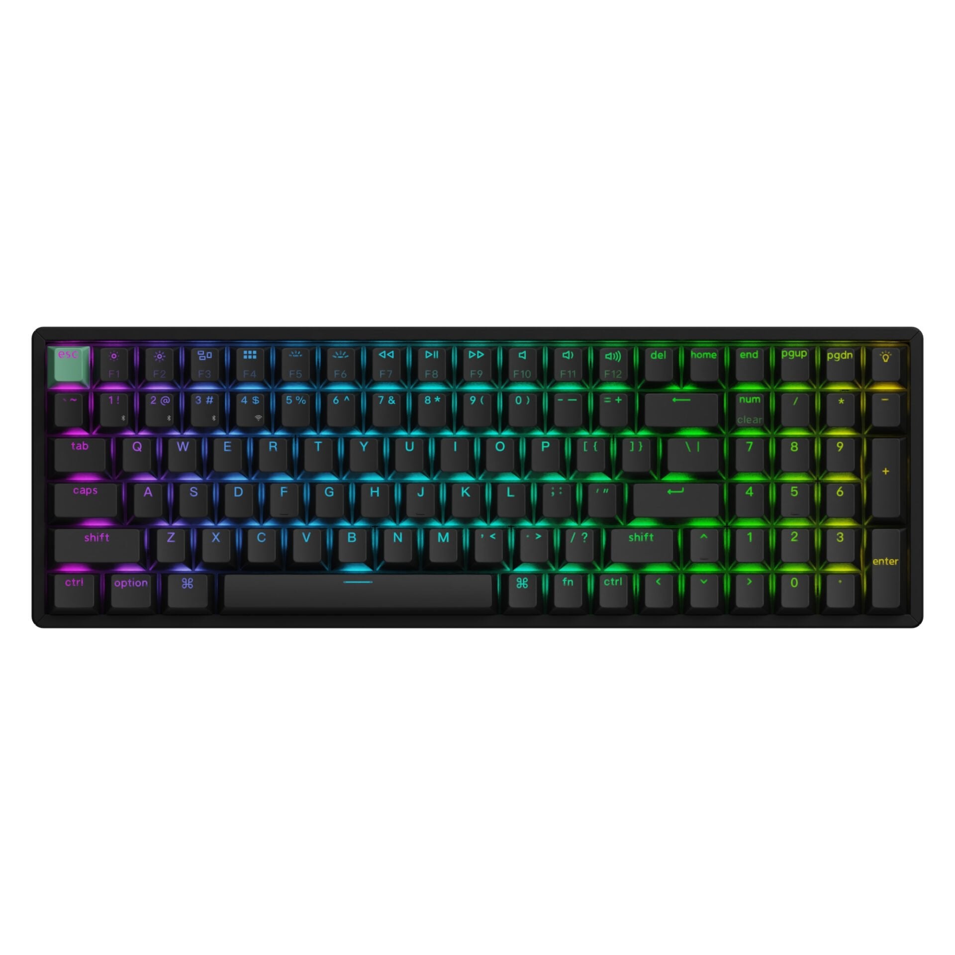 Keychron K4 HE 96% Magnetic Switch Hot-Swap RGB Wireless Keyboard – Black-0