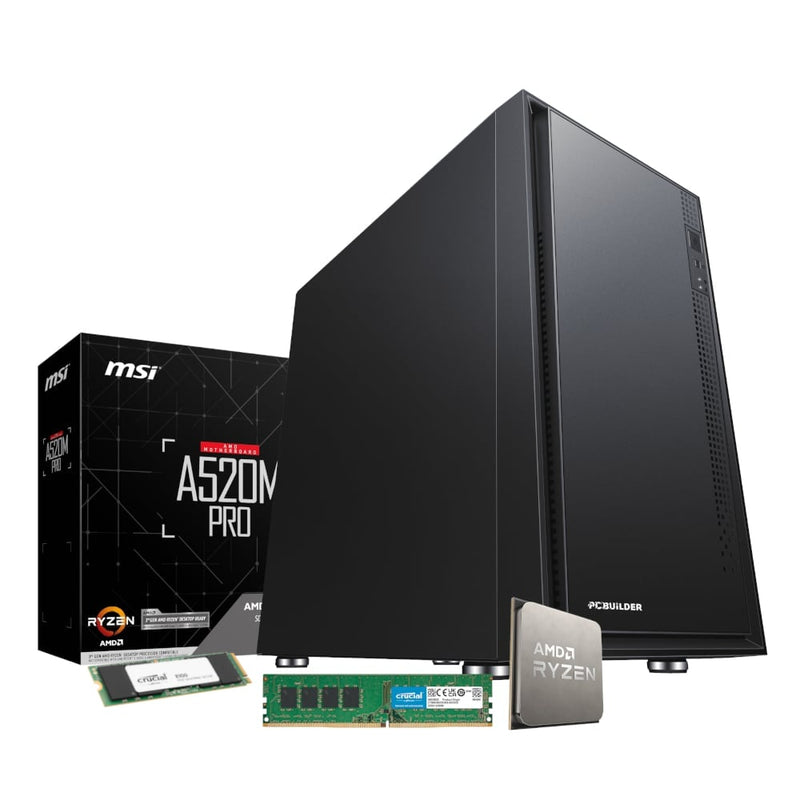 PCBuilder AMD Ryzen 7 5700G HOME MASTER Windows 11 Desktop PC-0