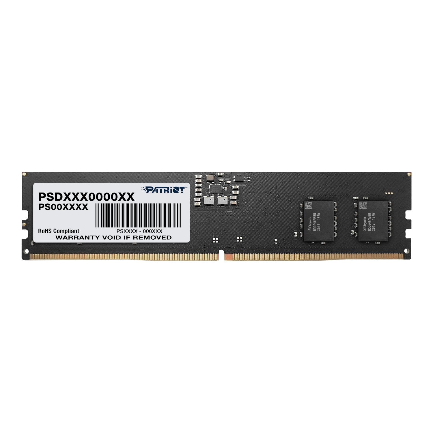 Patriot Signature Line 16GB 4800MHz DDR5 UDIMM Desktop Memory-0