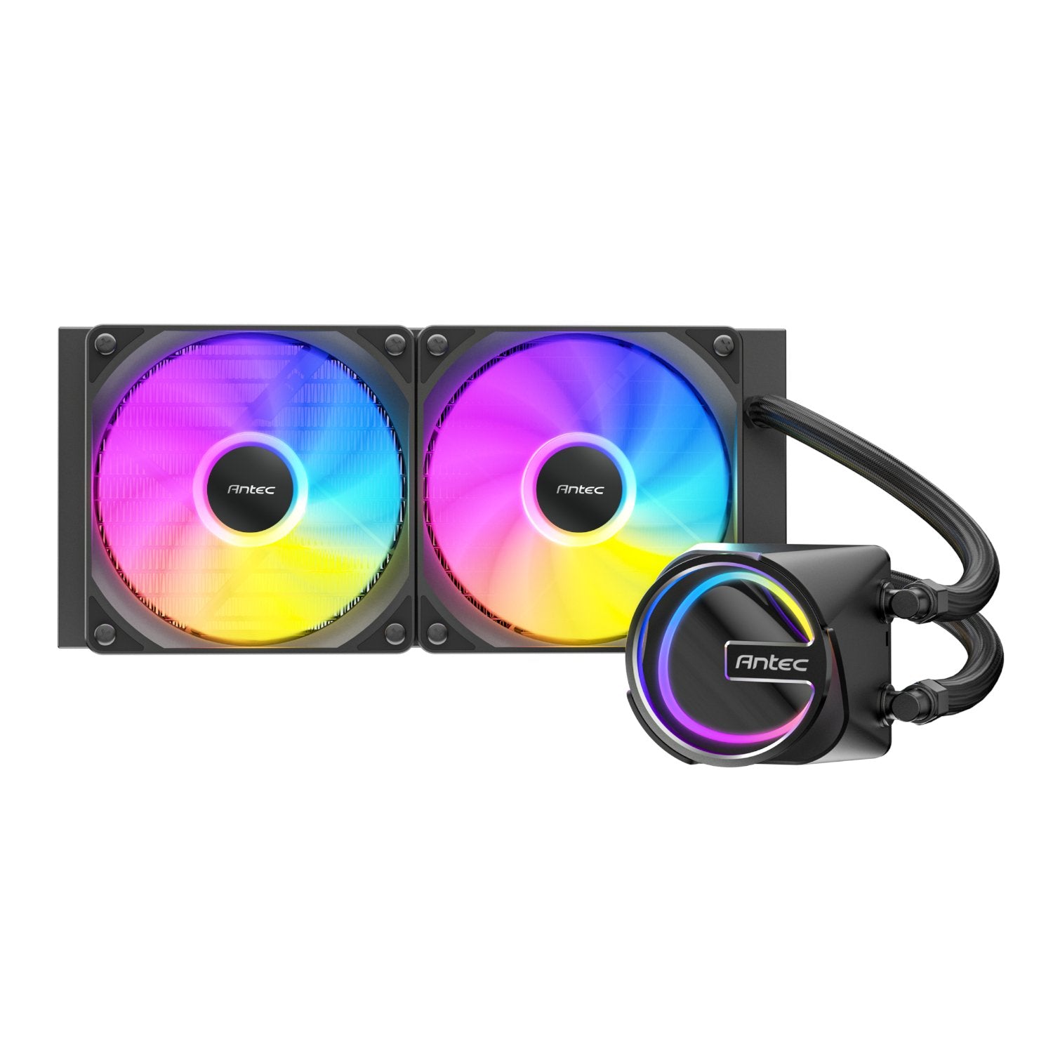 Antec Skeleton 240 ARGB CPU Liquid Cooler Black-0