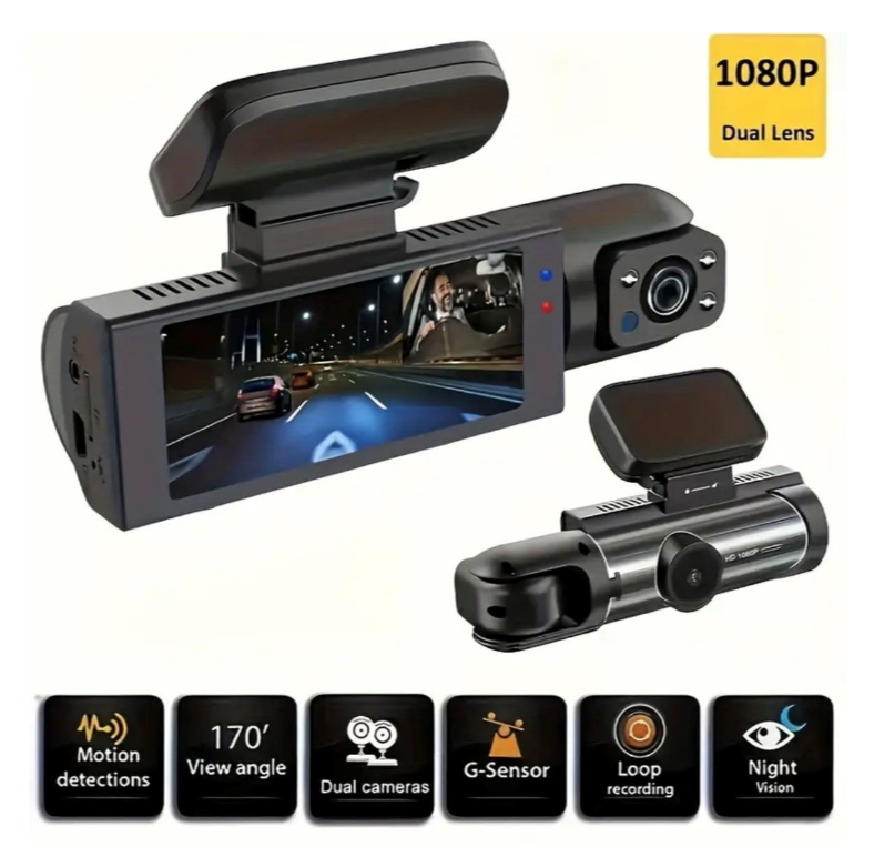 1080P Dual Camera Dash Cam