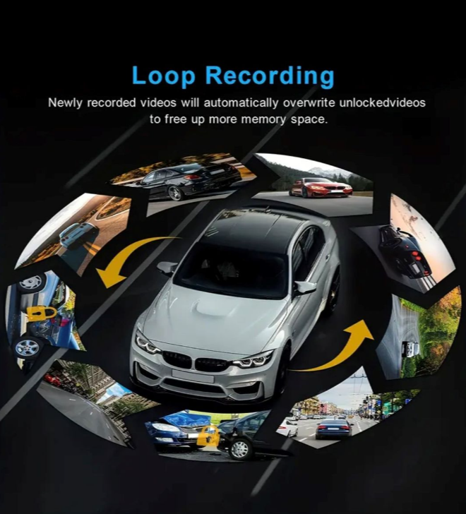 1080P Dual Camera Dash Cam