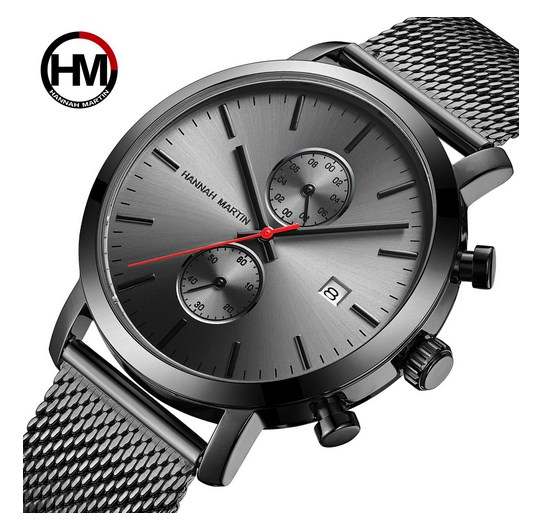 Men's Watch by Hannah Martin 1092 Stainless Steel