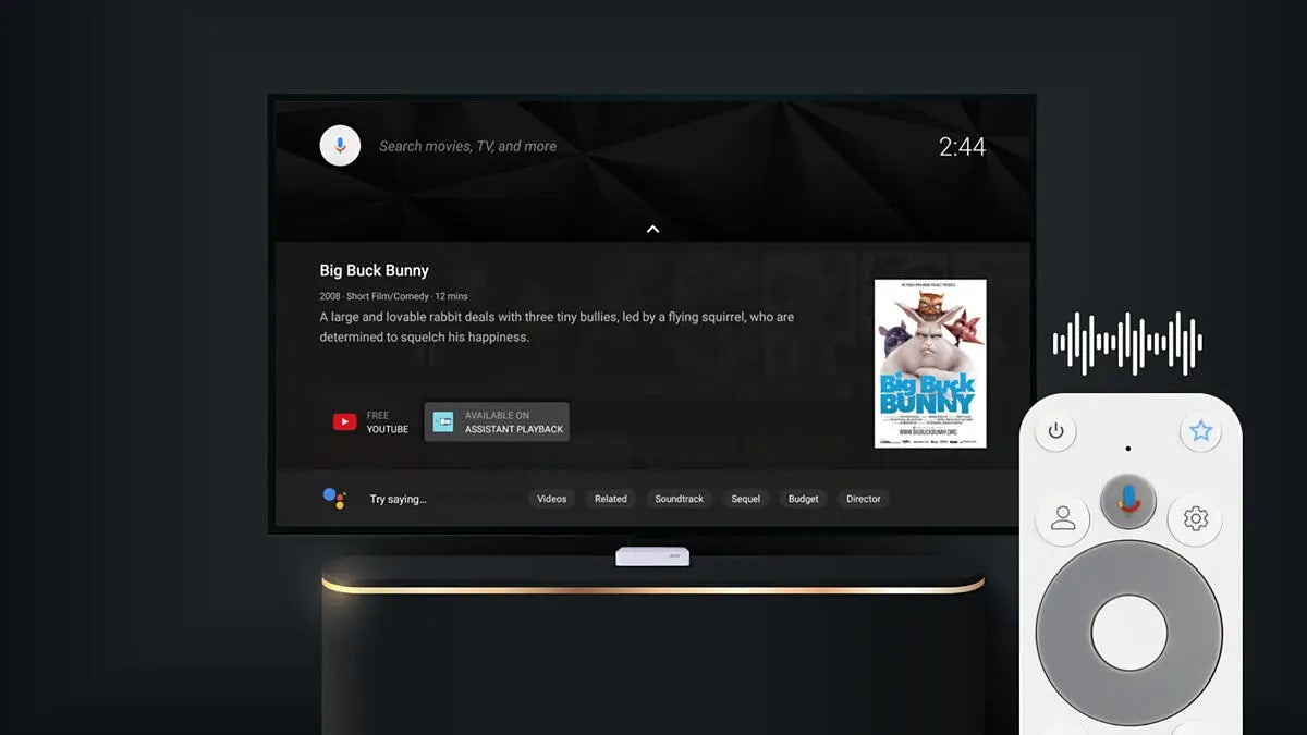 Acer AiTV 4K UHD Streaming Device - Google TV, Dolby Vision, Dolby Atmos