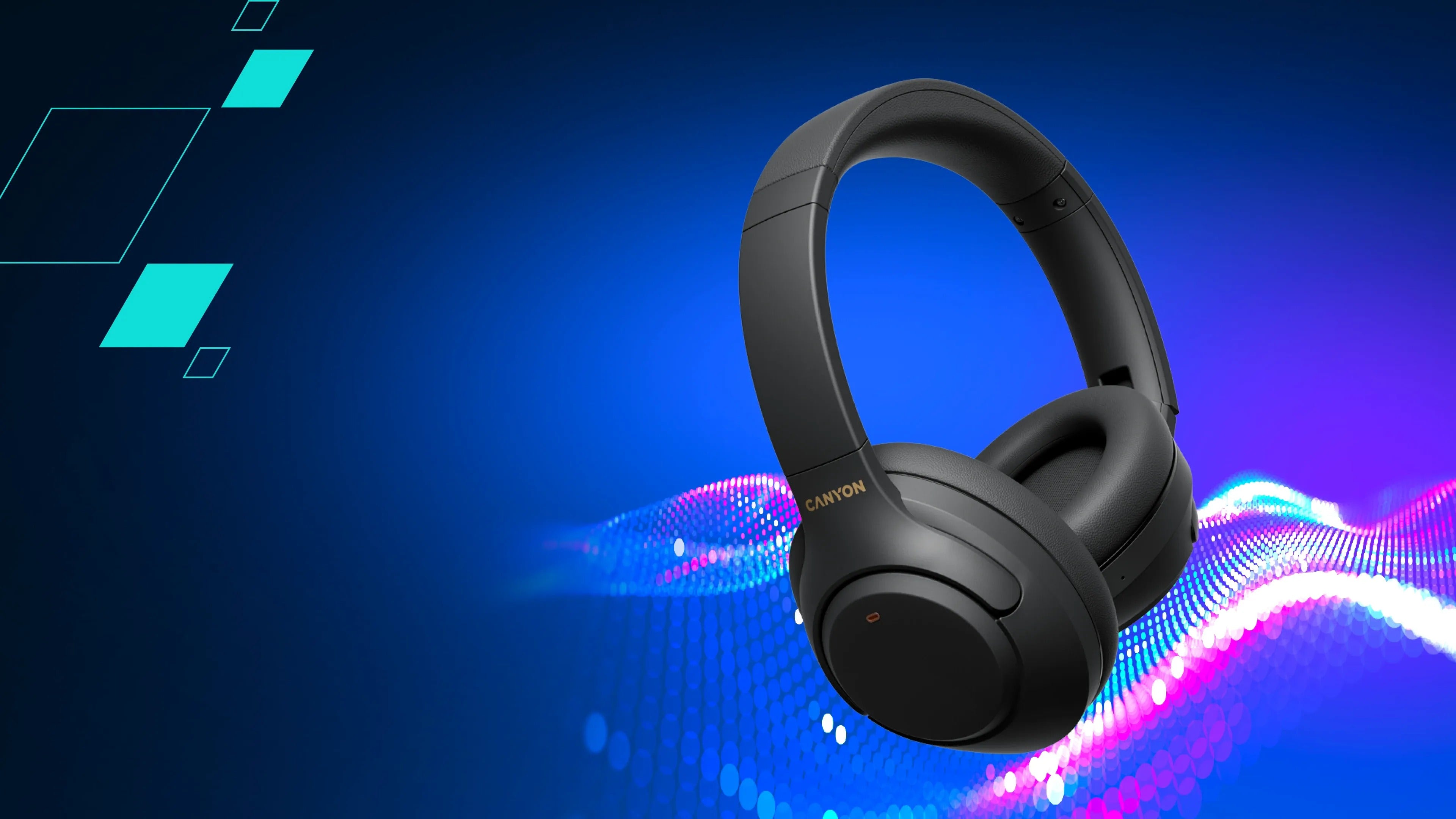Canyon OnRiff 6 ANC Wireless Headphone Black