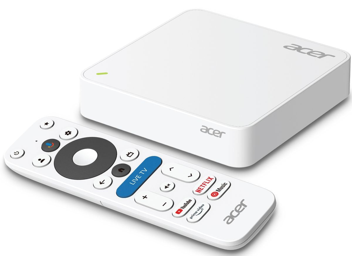 Acer AiTV 4K UHD Streaming Device - Google TV, Dolby Vision, Dolby Atmos