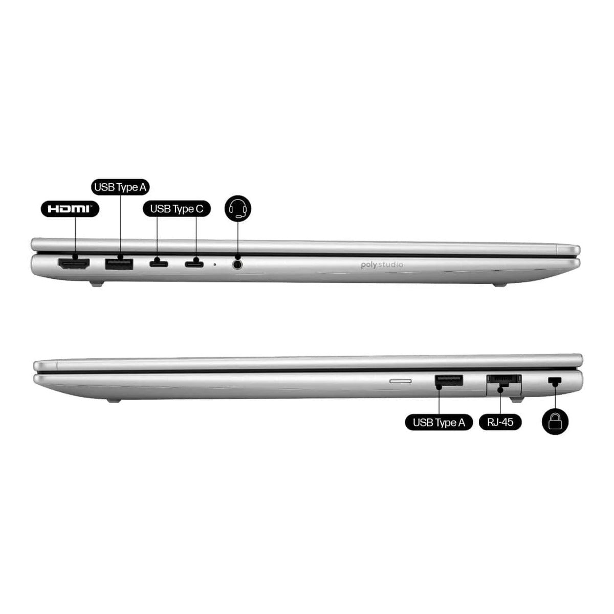 HP ProBook 4 G1iR 16inch - Intel Core 5 120U 512GB SSD 16GB RAM Win 11 Pro