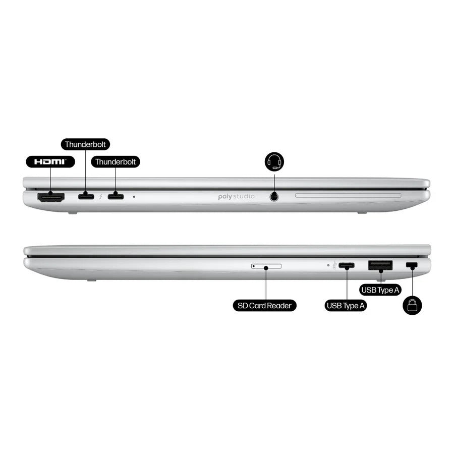 HP EliteBook 8 Flip G1i 13.3-inch WUXGA AI 2-in-1 Laptop - Intel Core Ultra 7 255U 1TB SSD 32GB RAM Win 11 Pro