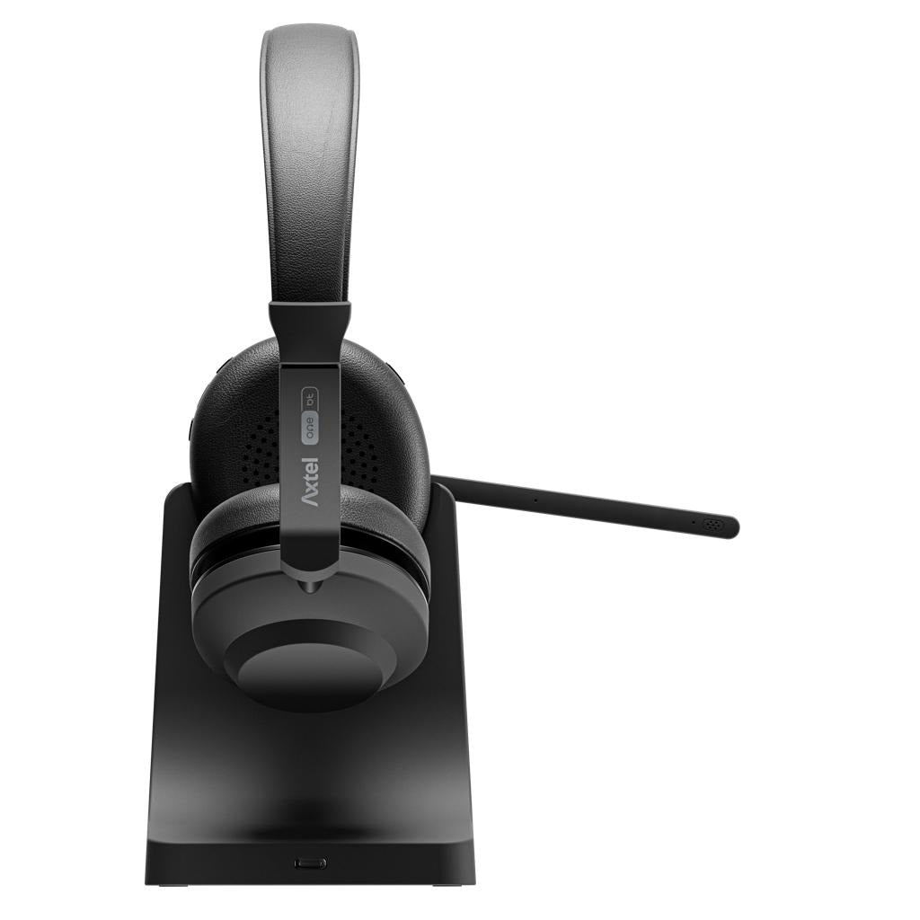 Axtel ONE Wireless Stereo Headset with Charging Stand AXH-ONEBTD-CB