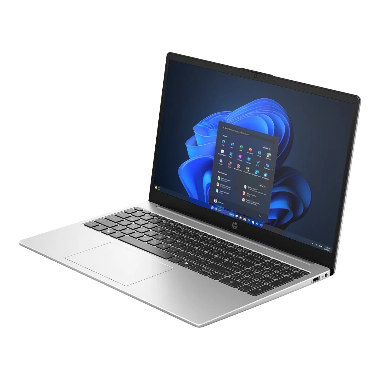 HP 250R G10 15.6-inch FHD Laptop - Intel Core 5 120U 512GB SSD 8GB RAM Win 11 Pro Silver