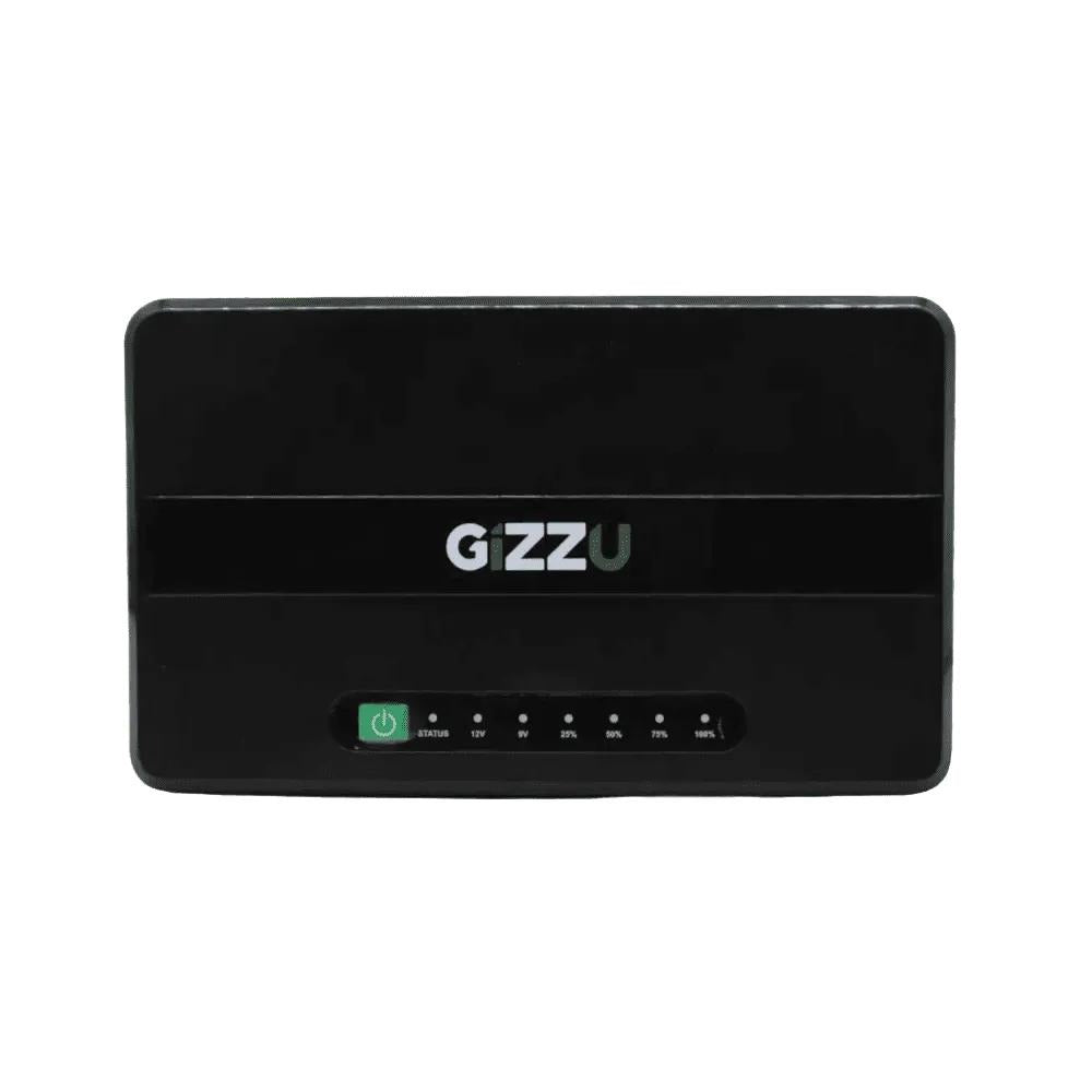 Gizzu 30W - Mini DC - 38Wh - UPS - Black Rack-mount Model UPS