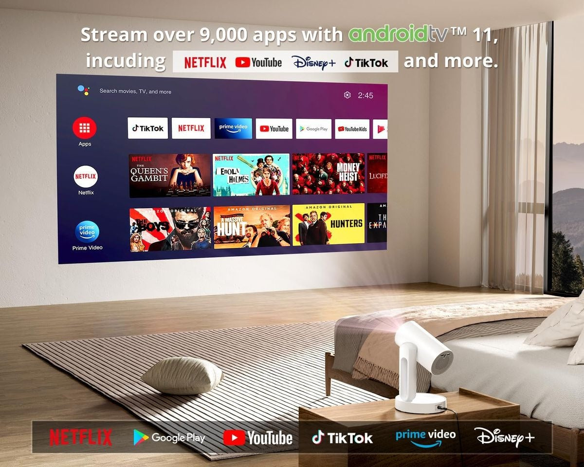 ETOE Starfish Android TV LED Bedroom Projector