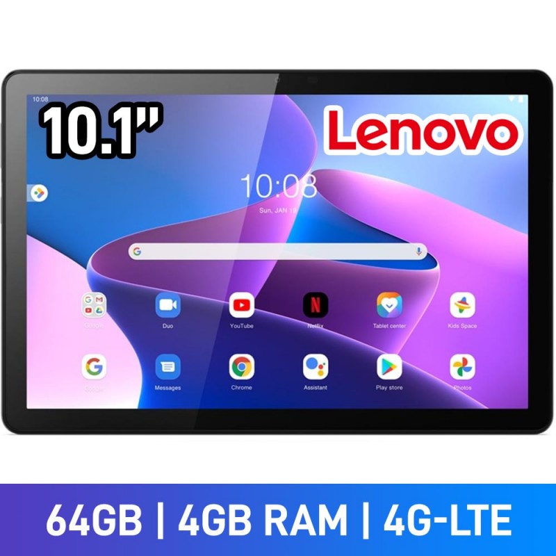 Lenovo Tab M10 3rd Gen (ZAAF) 10.1" 64GB LTE Tablet