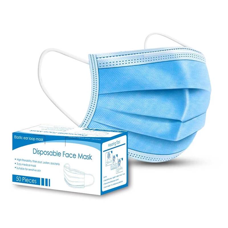 Bulk Buy Super Savings! 1000 Surgical 3 ply Disposable Face Masks,,Razorbill Goods