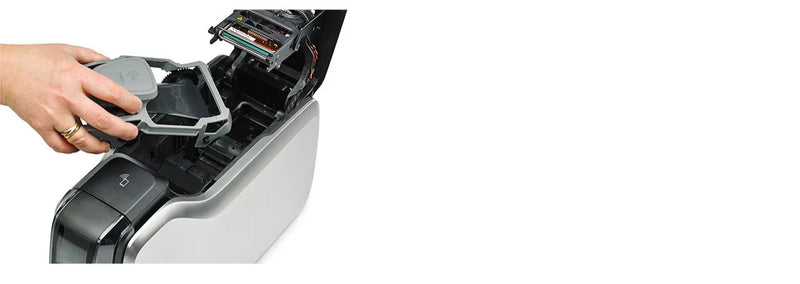 Zebra Printer ZC300; Single Sided; UK/EU Cords; USB & Ethernet; ISO HiCo/LoCo Mag S/W Selectable; Windows Driver-4