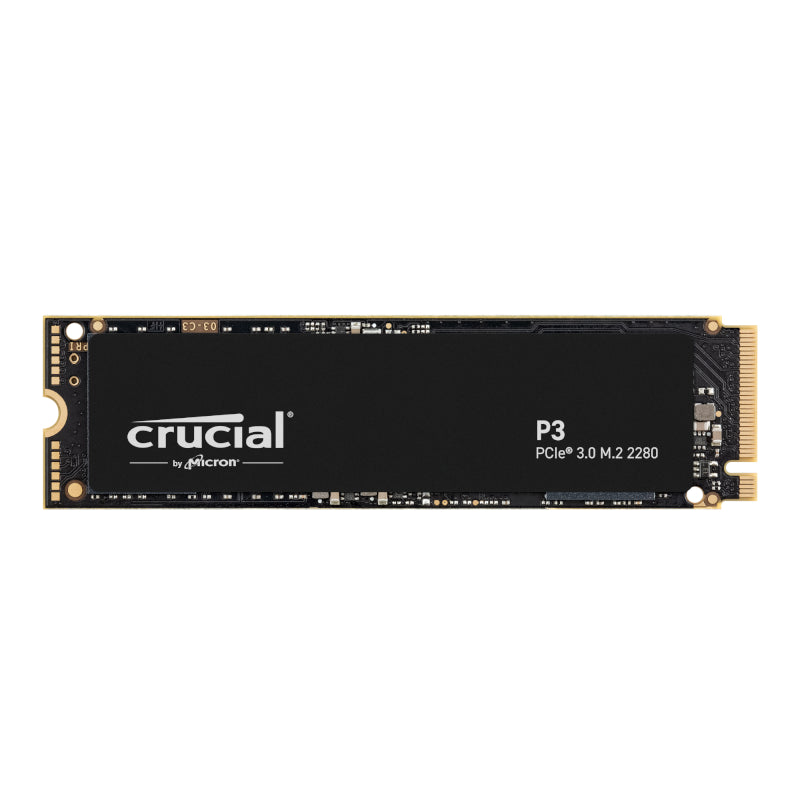 Crucial P3 500GB M.2 NVMe 3D NAND SSD