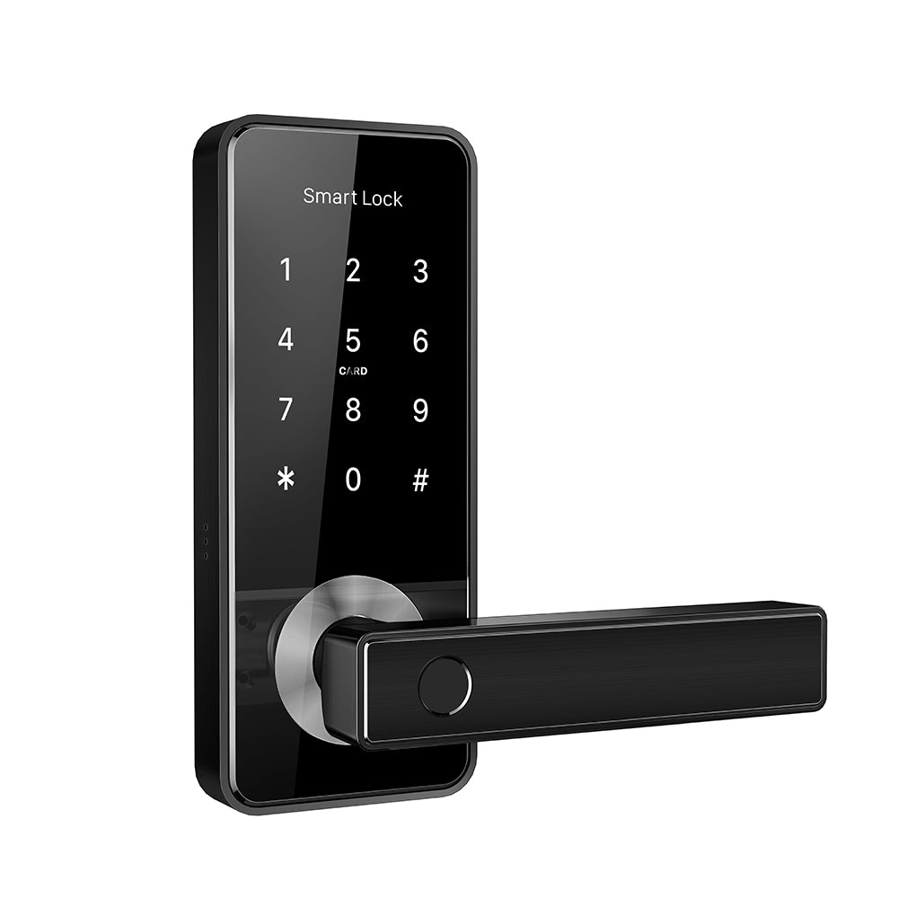 Smart Wifi Bluetooth Fingerprint Handle Lock (with Free Wifi Gateway),Smart Lock,Liliwise