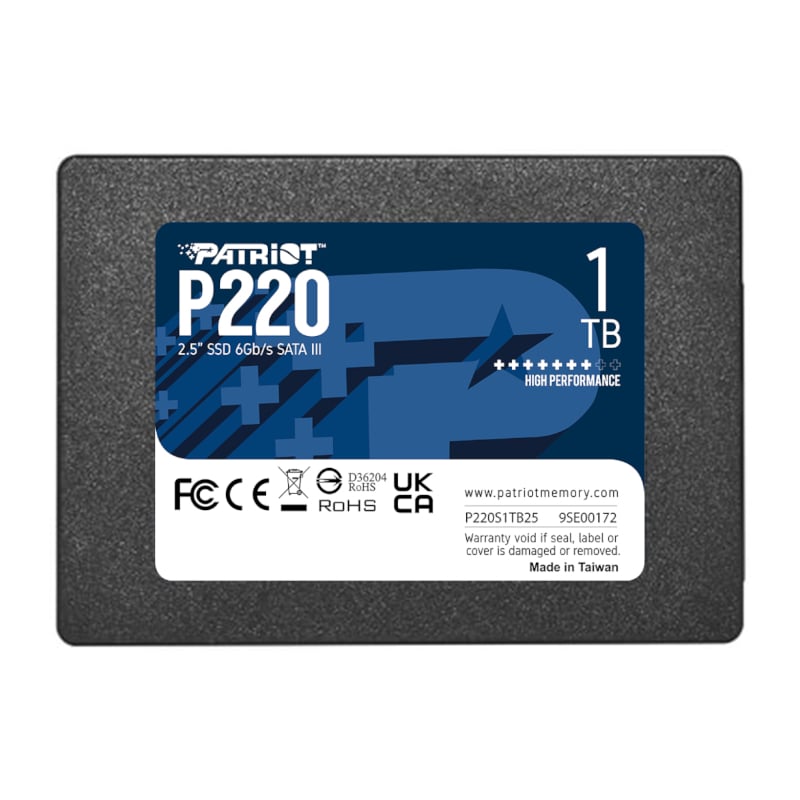 Patriot P220 1TB 2.5" SSD, ssd