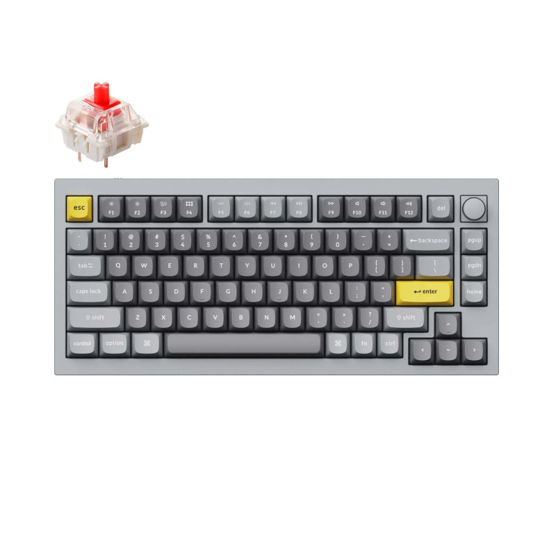 KEYCHRON KB MECH WIRED 84KEY RED SWITCH-1